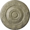 Ekena Millwork Neuveau Ceiling Medallion (Fits Canopies up to 6 3/8"), 24 1/4"OD x 2"P, Castle Stone Crackle CM24NACSC - alternate 1